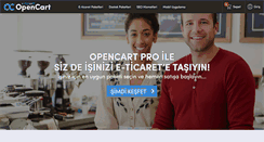 Desktop Screenshot of opencarteticaret.com